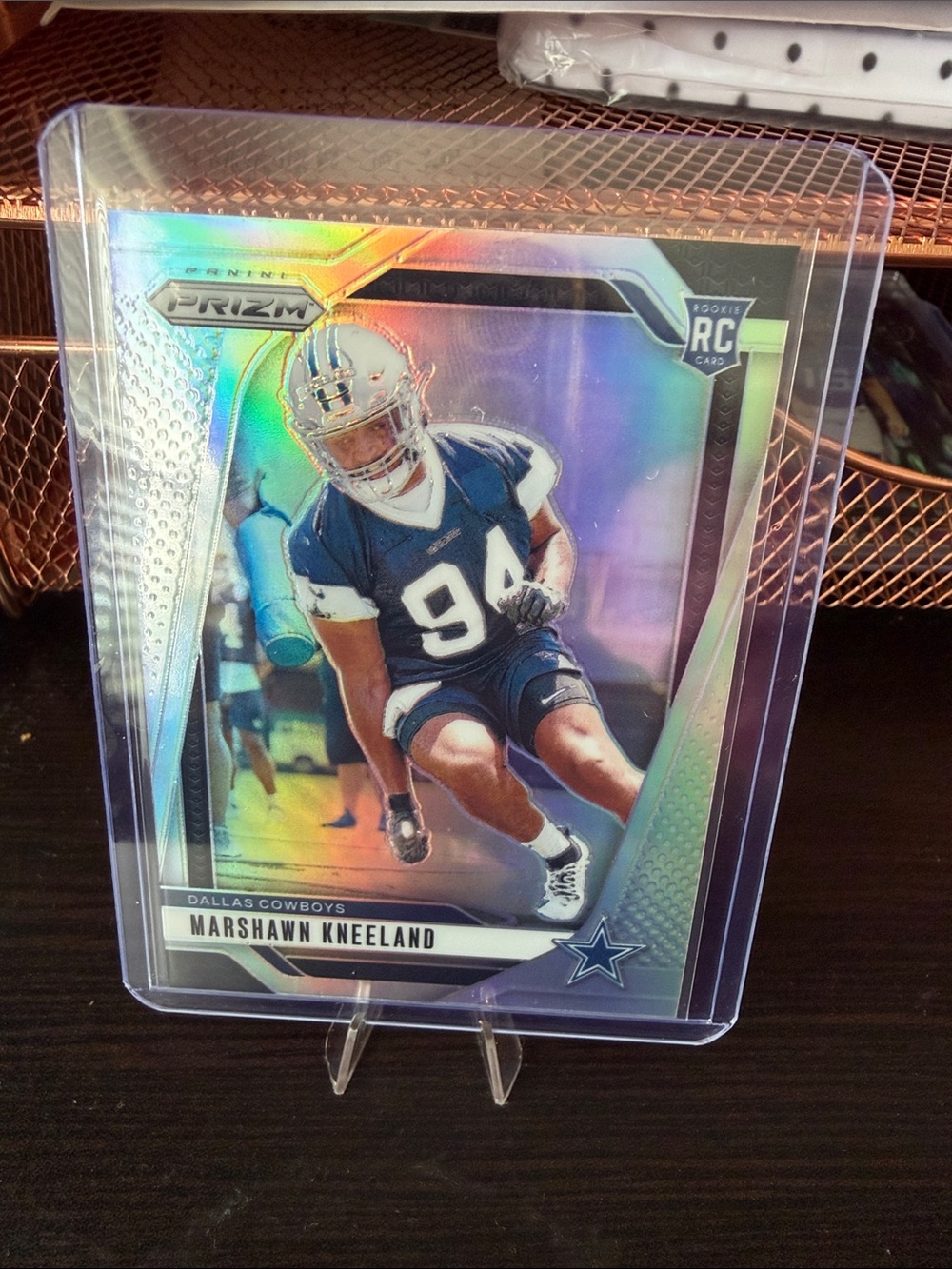 Marshawn Kneeland 2020 Panini Prizm Rookie Card - Blue